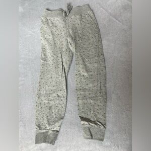 C&C California Kids Gray Sweatpants with Gold Stars